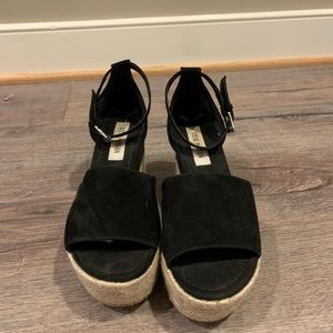 Steve Madden platform wedges. Barely worn!